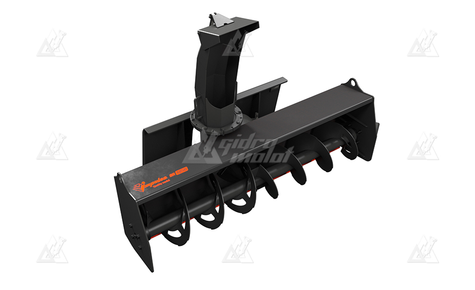Шнекороторный снегоочиститель Impulse SR1850 на мини-погрузчик New Holland снегоуборщик картинка 633471