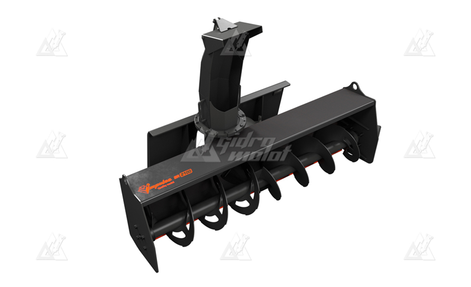 Шнекороторный снегоочиститель Impulse SR2100 на мини-погрузчик New Holland снегоуборщик картинка 633491