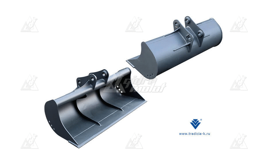 Ковш DC-07-1500-0,35 для XCMG XE55U для экскаваторов погрузчиков картинка 644001